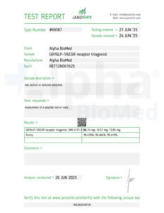 GLP-1 R (10mg) - COA