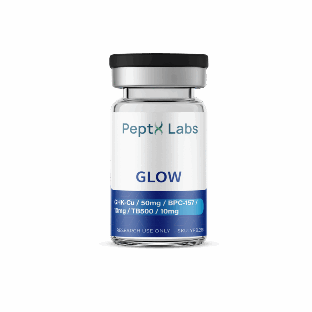 GLOW GHK-Cu (50mg) / BPC-157 (10mg) / TB500 (10mg)